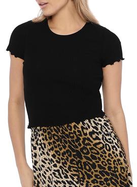 Camiseta Only Emma Negro Para Mujer