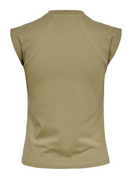 Top Only Henna Life Verde Para Mujer