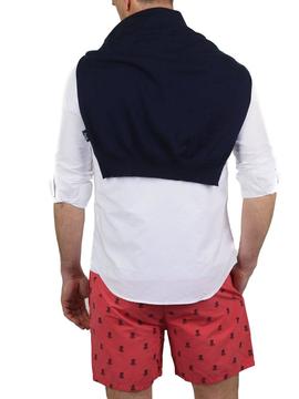 Bañador El Pulpo Print All-Over Delavé Rojo Hombre 
