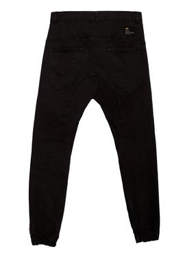 Pantalón Klout Cargo Negro Para Hombre
