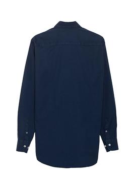 Camisa Klout Sarga Azul Marino para Hombre