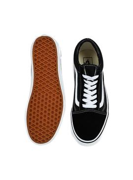 Zapatillas Vans negras Old Skool plataforma para mujer