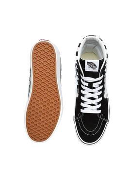 Zapatillas Vans plataforma SK8-Hi 2.0 cuadros para mujer