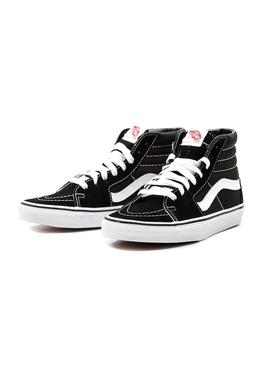 Zapatillas Vans negras Sk8-Hi para hombre y mujer