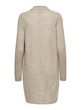 Cardigan Only Jade Beige Para Mujer