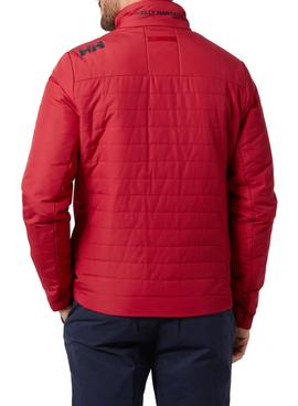 Chaqueta Helly Hansen Crew Insulator Rojo Hombre