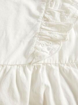 Top Name It Filuca Blanco Para Niña