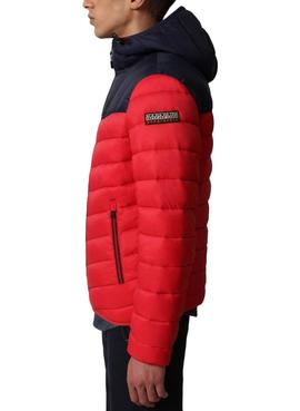 Cazadora Napapijri Aerons Rojo para Hombre