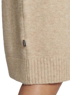 Vestido Superdry Funnel Jeck Beige para Mujer