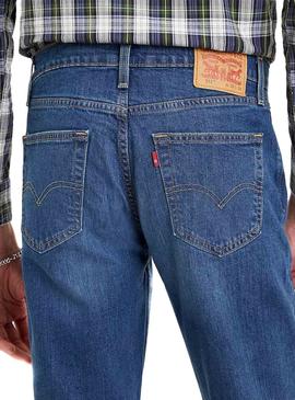 Pantalón Vaquero Levis 511 Slim Throttle azul para hombre