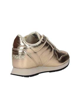Zapatillas Tommy Hilfiger Lady Dorado