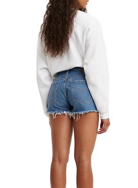 Shorts Levis 501 Original Athens Mid Para Mujer