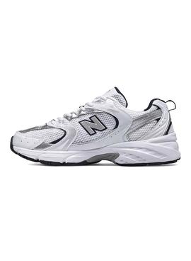 Zapatillas New Balance 530 blanco y marino para hombre y mujer