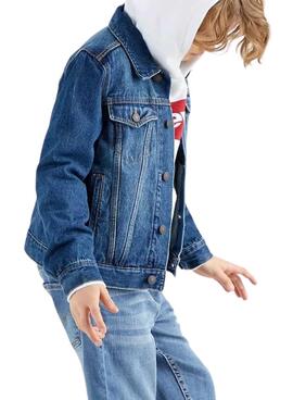 Cazadora vaquera Levis clásica para niño