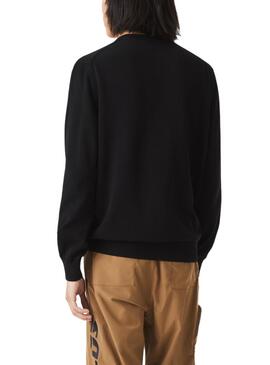 Jersey Lacoste Basic Negro para Hombre
