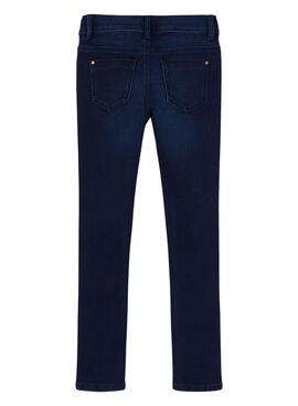 Pantalón Vaquero Name It Polly Skinny Marino Niña
