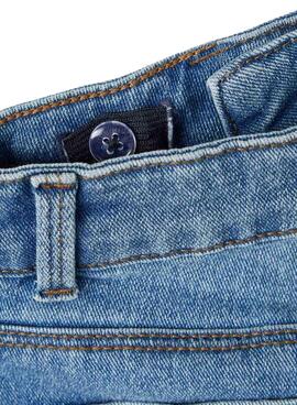 Pantalón Name It Bella Baggy para Mini Azul