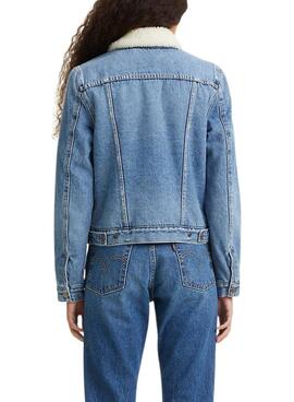 Cazadora Levis Original Trucker para Mujer Azul