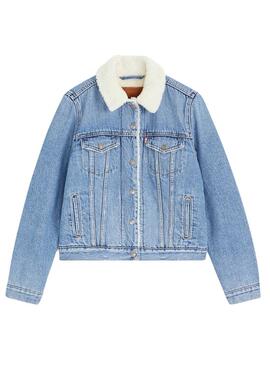 Cazadora Levis Original Trucker para Mujer Azul