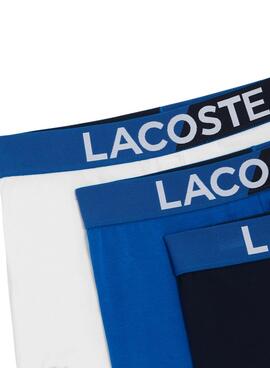 Set 3 Calzoncillos Lacoste Boxers Courts Hombre