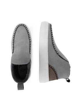 Botines Walkin Pitas Etna gris para mujer.