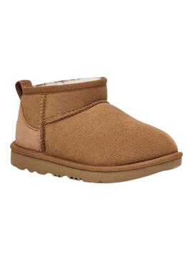 Botas Ugg Classic Ultra mini Chestnut para niño y niña