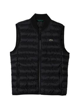 Chaleco Lacoste Blouson Acolchado Negro Hombre