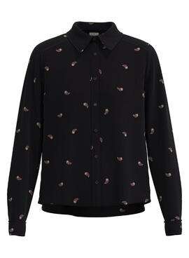 Camisa Pepe Jeans Priscila Paisley Negra Mujer