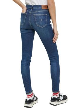 Pantalón Vaquero Tommny Jeans Nora Azul Mujer