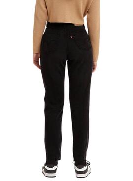 Pantalón vaquero Levis Mom Fit negro para mujer
