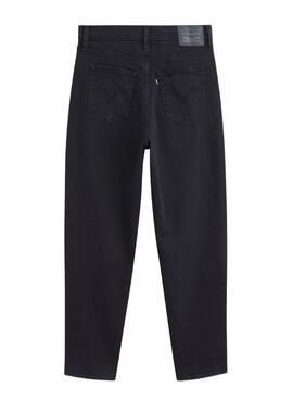 Pantalón vaquero Levis Mom Fit negro para mujer