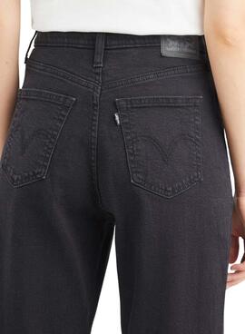 Pantalón vaquero Levis Mom Fit negro para mujer