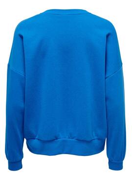 Sudadera Only Lizzi Azul Para Mujer