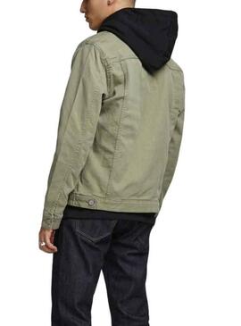 Cazadora Jack and Jones Talvin Verde para Hombre