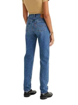 Pantalon Vaquero Levis 501 Azul Medio para Mujer