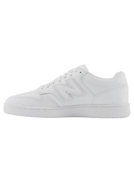 Zapatillas New Balance BB480 blanco para mujer y hombre
