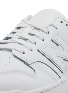 Zapatillas New Balance BB480 blanco para mujer y hombre