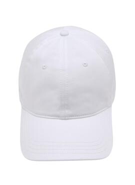 Gorra Lacoste Unisex Algodón Ecológico Blanco