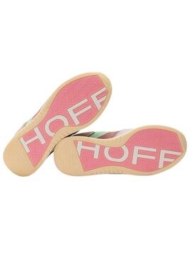 Zapatillas Hoff Rambla Rosa y Verde Para Mujer