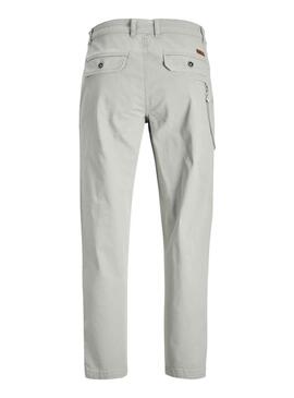 Pantalón Jack And Jones Bill Freddie Gris Hombre