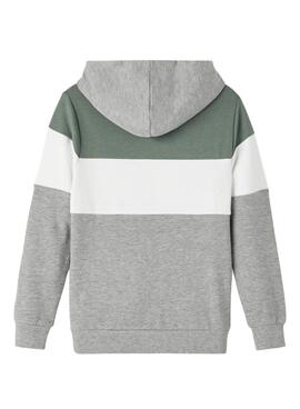 Sudadera Name It Berik Gris para Niño