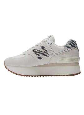 Zapatillas New Balance 574+ Blanco para Mujer