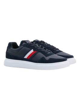 Zapatillas Tommy Hilfiger Mix Cup Marino Hombre
