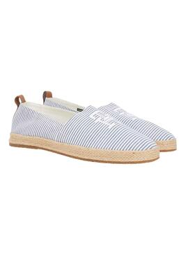 Alpargatas Tommy Hilfiger Monogram Rayas Hombre