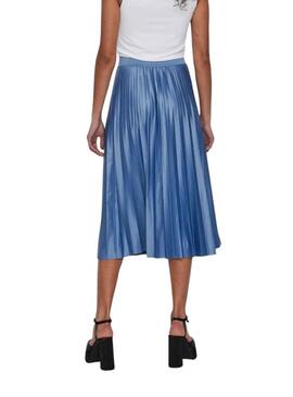 Falda Vila Nitban Azul para Mujer