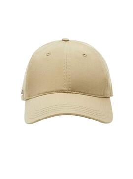 Gorra Lacoste Sarga Beige para Hombre y Mujer