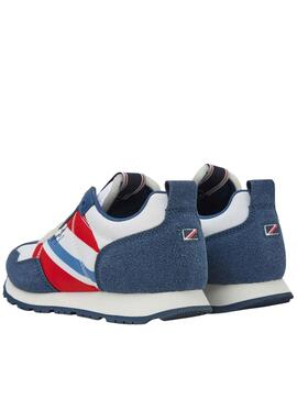 Zapatillas Pepe Jeans Foster Print Marino Niño