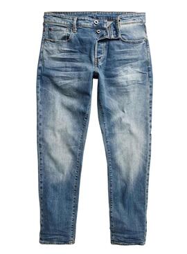 Pantalón Vaquero G Star 3301 Regular Tapered Azul