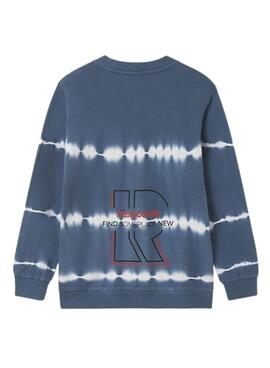 Sudadera Mayoral Tie Dye Azul para Niño