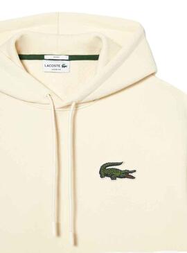 Sudadera Lacoste Eco Loose Beige Hombre y Mujer